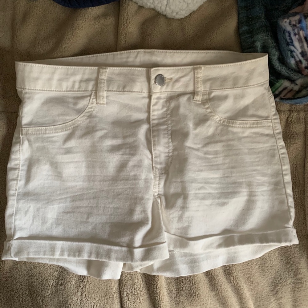 White shorts